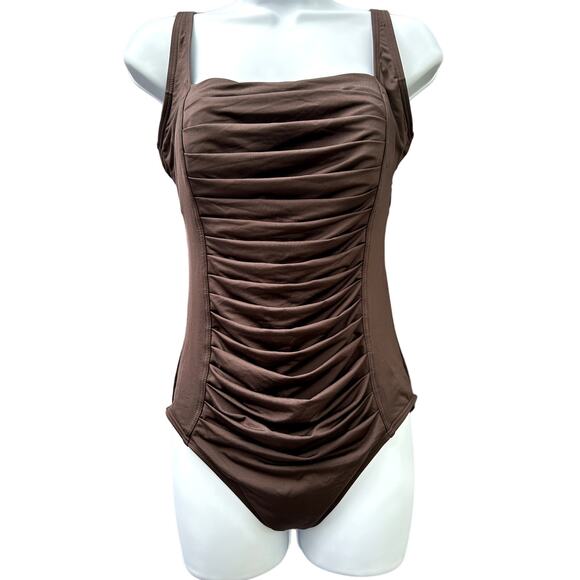 Calvin Klein Other - Calvin Klein Brown Swimsuit Sz 10